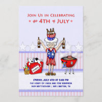 4th of July - Uncle Sam Party BBQ