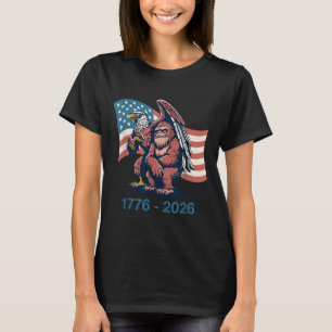 4th of July USA Anniversary 1776-2026 Eagle T-Shirt