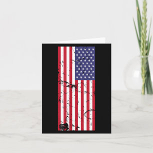 4th Of July USA Independence Day Gift Flag Shirts Card