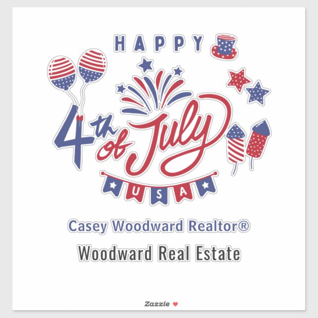 4th of July USA | Real Estate Brand Awareness (Sheet)
