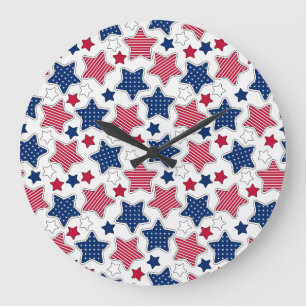 4th Of July Wall Clock
