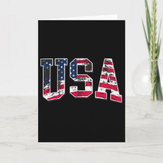 4th Of July Washington British Lead Funny Usa Men Card