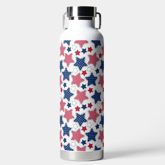 4th Of July Water Bottle