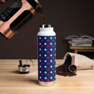4th of July Water Bottle