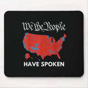 4th Of July We The People Have Spoken Usa Voting M Mouse Pad