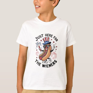 4th Of July Wieners USA American flag Patriotic  T-Shirt