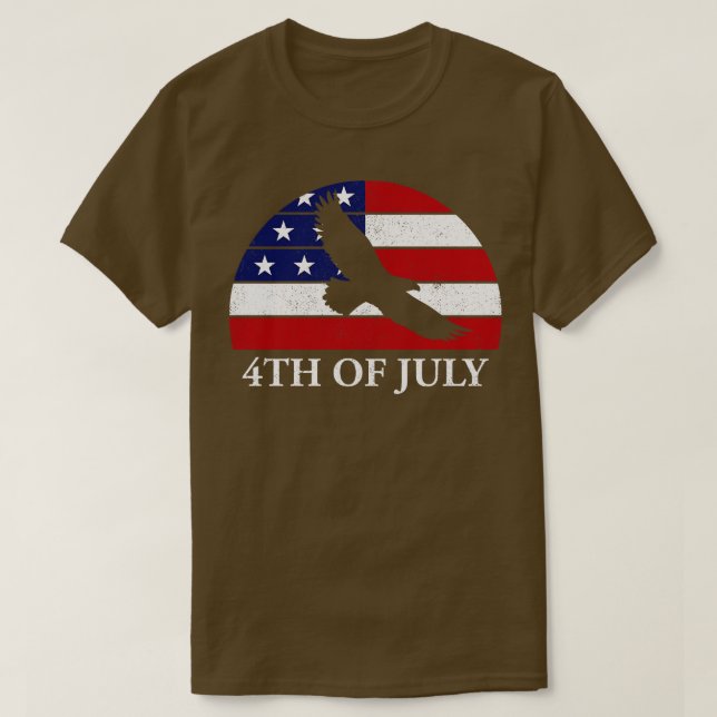 4th Of JULYIndependence Day T-Shirt (Design Front)