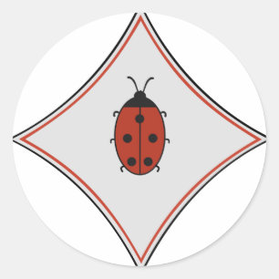 4th Staffel Zerstorergeschwader 26 Classic Round Sticker