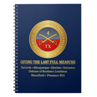 4th Texas Cavalry (battle honours) Notebook
