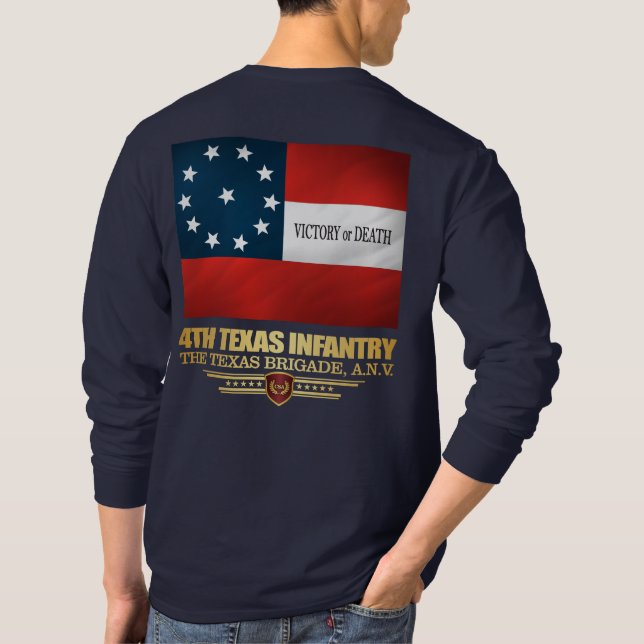 4th Texas Infantry T-Shirt (Back)