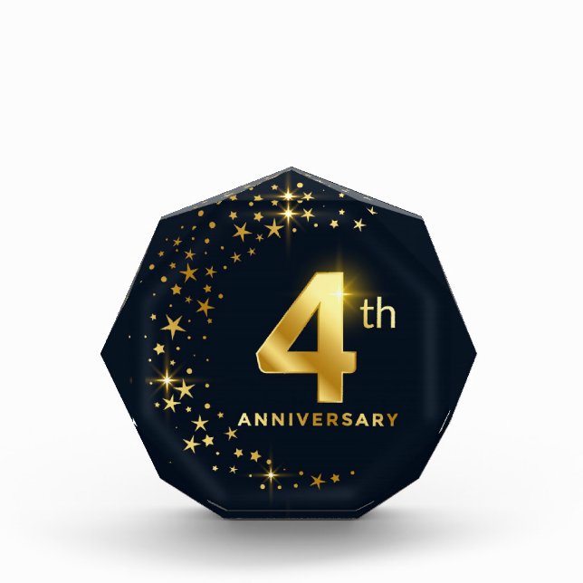 4th Year Anniversary  Photo Block (Front)