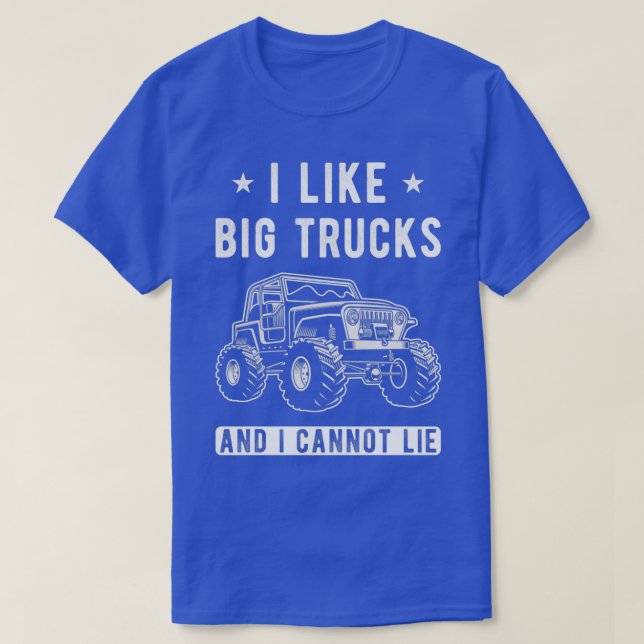 4Wheel Car Off Road Saying Funny T-Shirt (Design Front)