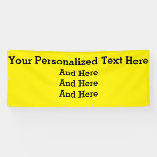 4'x10' Custom Business Banner