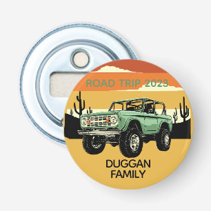 4x4 Family Adventure Personalized Custom Text Bottle Opener
