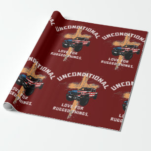 4x4 Outdoor Enthusiast Rugged Things Wrapping Paper