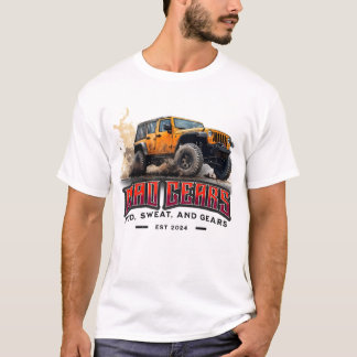 4x4 Pickup Outdoor and Mud Enthusiasts 4WD Camping T-Shirt
