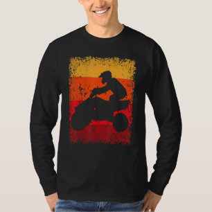 4x4 Quad Rider Bike Biker 4x4 Motorcycle Vintage R T-Shirt