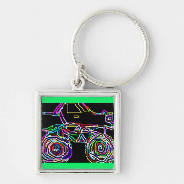 4x4  Ride Keychain (Front)