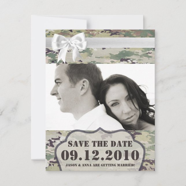 4x5 Enregistrer la carte de date Army OCP Camo Uni (Devant)