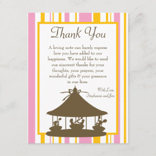 4x5 FLAT Thank You Card Carnival