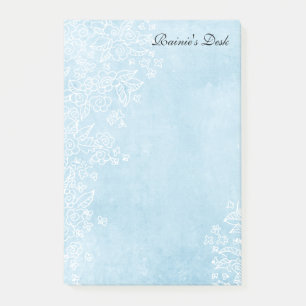 4x6 bleu" notes de post-it