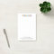 4x6 Post-it® Notes Custom Logo Branded No Minimum