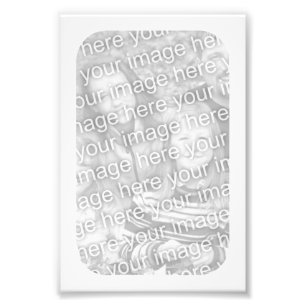 4x6 White Frame Photo