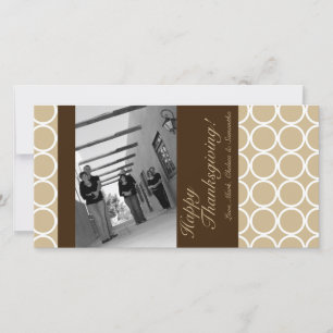 4x8 Autumn Tree Foliage PHOTO Thanksgiving Card