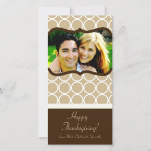 4x8 Autumn Tree Foliage PHOTO Thanksgiving Card