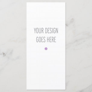 4x9 Menu/Program Printing Template