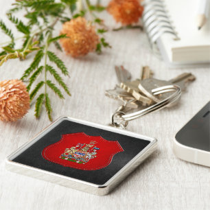 [500] Canada Coat of Arms [3D] Keychain