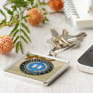 [500] Coast Guard: Lieutenant (LT) Keychain
