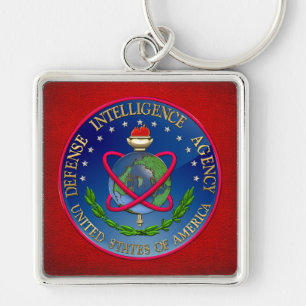 [500] Defence Intelligence Agency (DIA) Seal Keychain