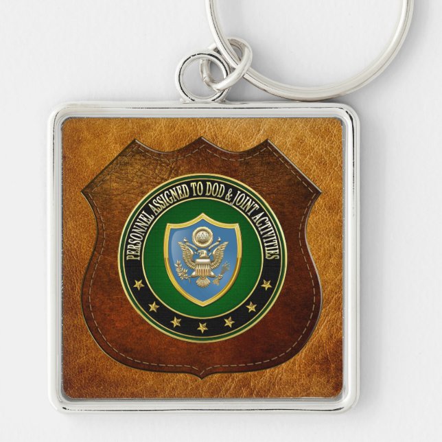 [500] DOD & Joint Activities CSIB Special Edition Keychain (Front)