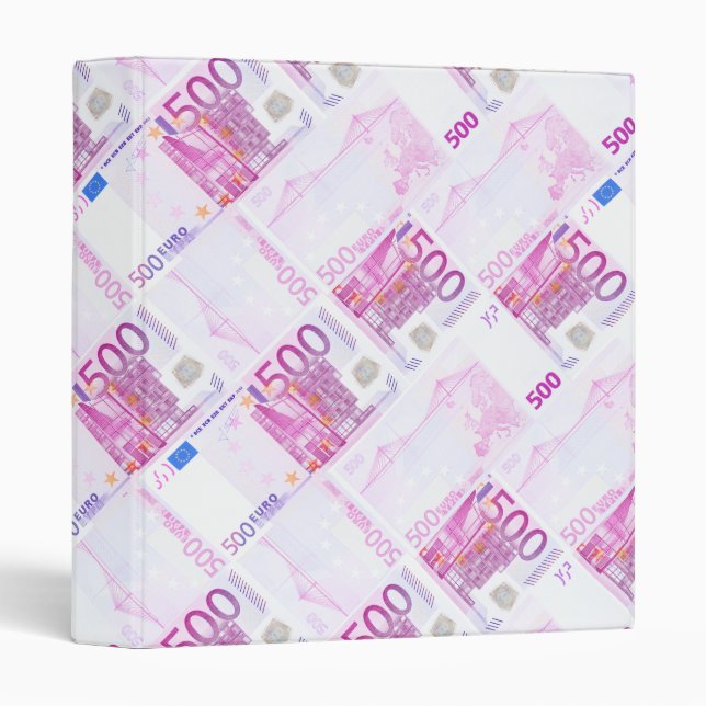 500 euro pattern binder (Front/Spine)