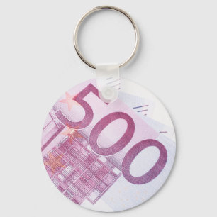 500 Euros Keychain