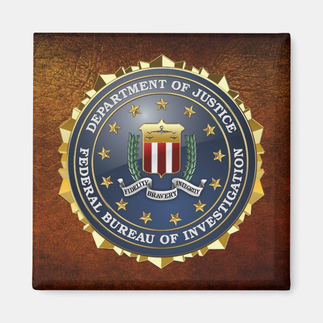 [500] FBI Special Edition Magnet (Front)