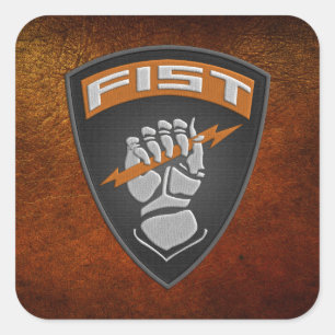 [500] Forward Observer (FIST) [Patch] Square Sticker