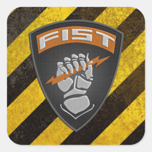 [500] Forward Observer (FIST) [Patch] Square Sticker