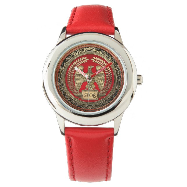 [500] Gold Roman Imperial Eagle Watch (Front)