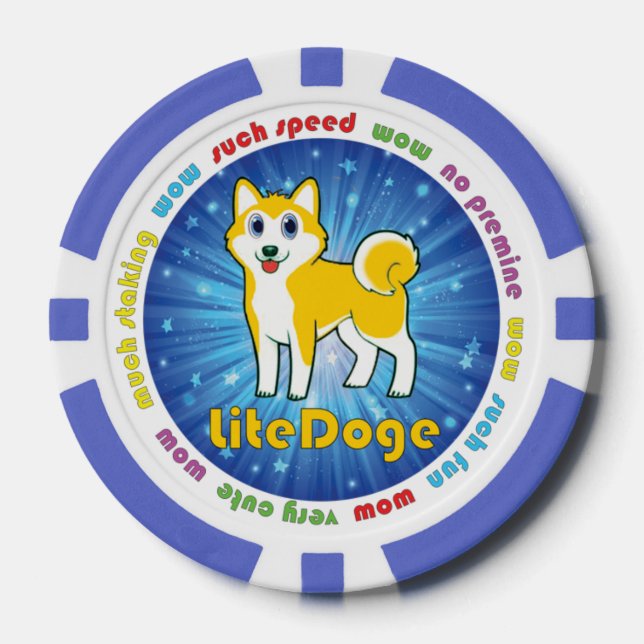 500 LDOGE Poker Chip (Front)