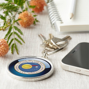 [500] NASA Emblem [3D] Keychain
