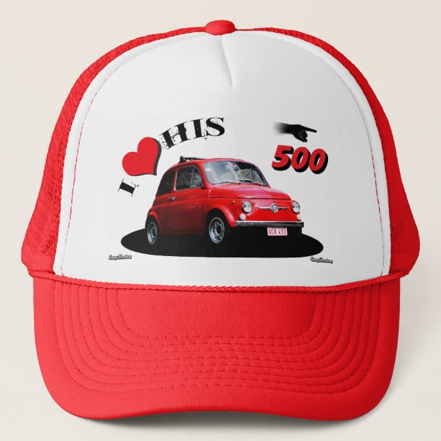 500 pilot trucker hat (Front)