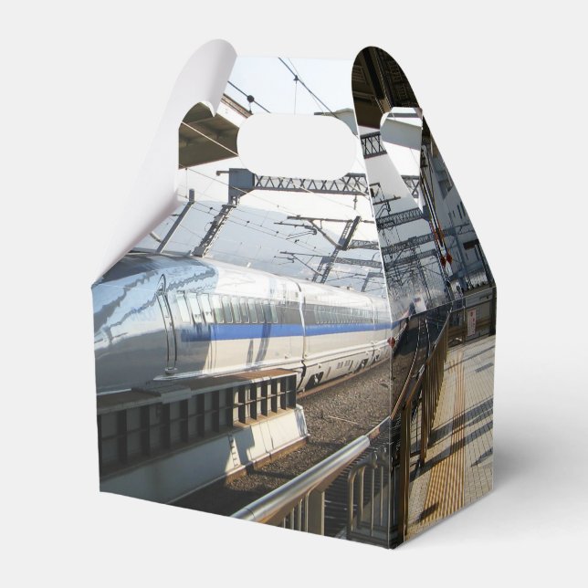 500 Series Shinkansen 新幹線 Bullet Train Favor Box (Front Side)