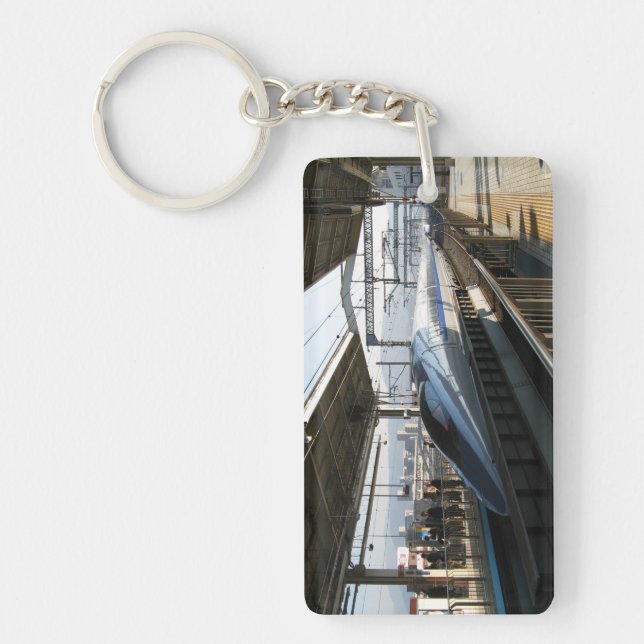 500 Series Shinkansen 新幹線 Bullet Train Keychain (Front)