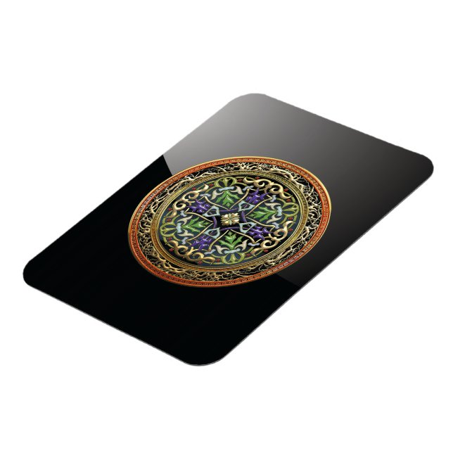 [500] Treasure Trove: Celtic Cross Magnet (Left Side)