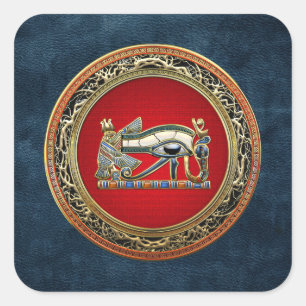 [500] Treasure Trove: The Eye of Horus Square Sticker