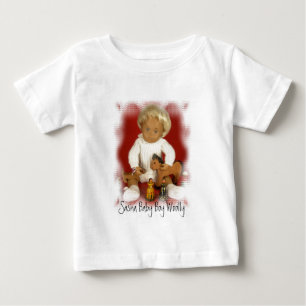 502-4 Sasha Baby Boy Woolly T-shirt langarm