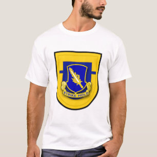504th Infantry Regiment - Airborne, 1st Bn flash T-Shirt