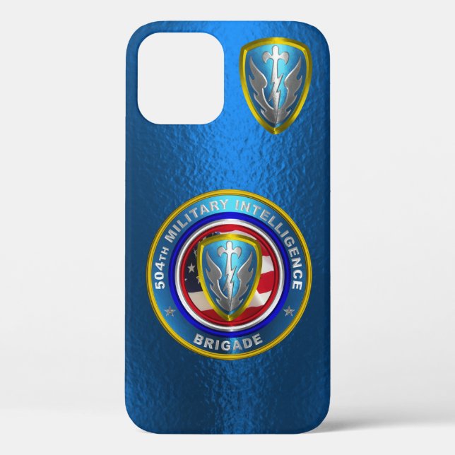 504th Military Intelligence Brigade Customized Case-Mate iPhone Case (Back)